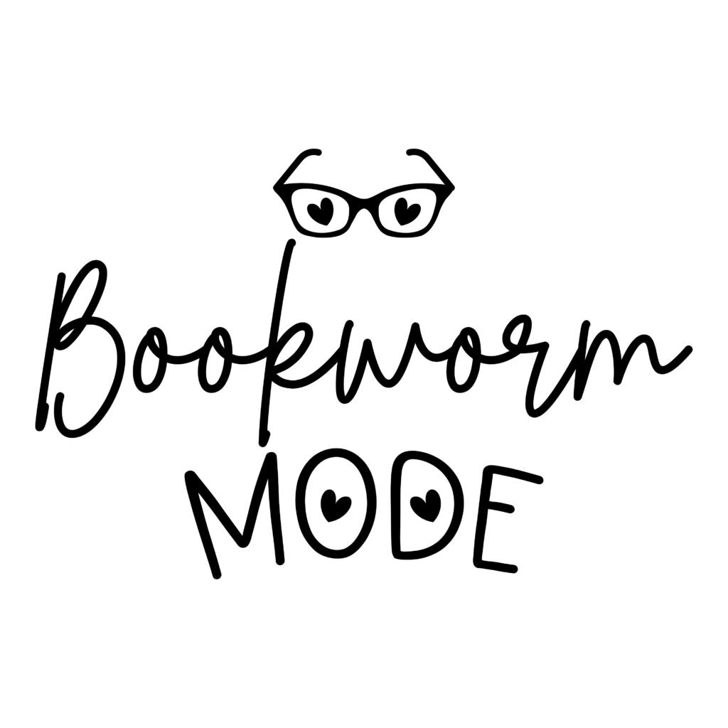 Bookworm Mode SVG File – Cute and Fun Reading Themed Design for Book Lovers