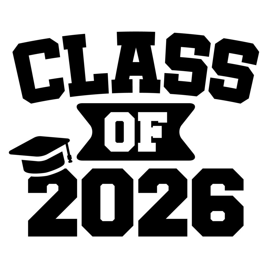 Class of 2026 SVG free download for Cricut, Silhouette, and vinyl