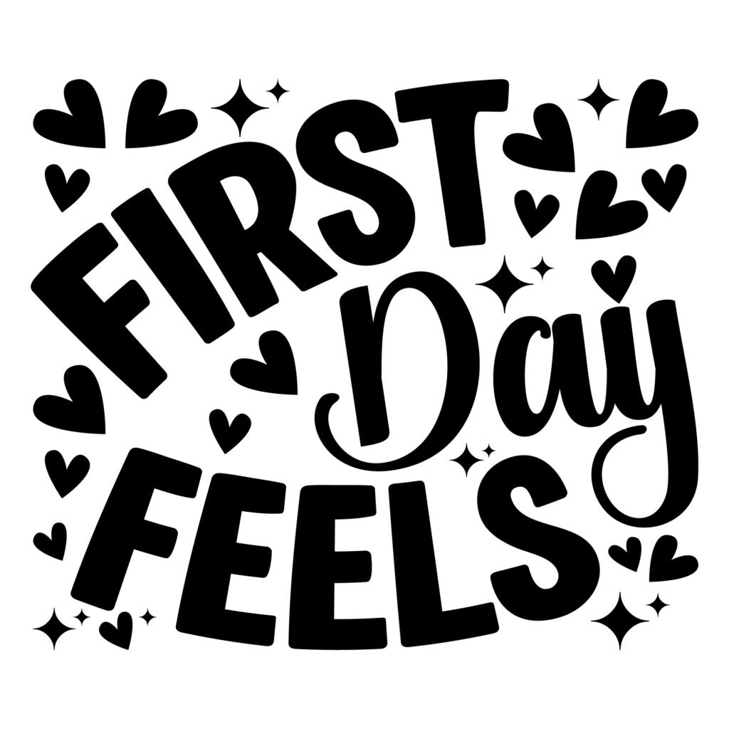 First Day School SVG Free Download for Cricut and Silhouette