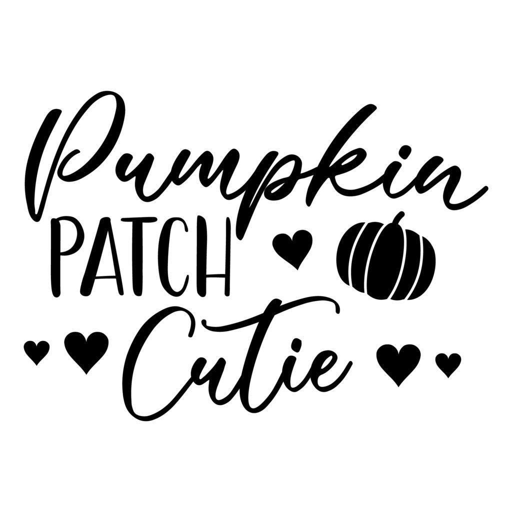 Pumpkin Patch Cutie SVG for Cricut free download – cute pumpkin patch cutie design