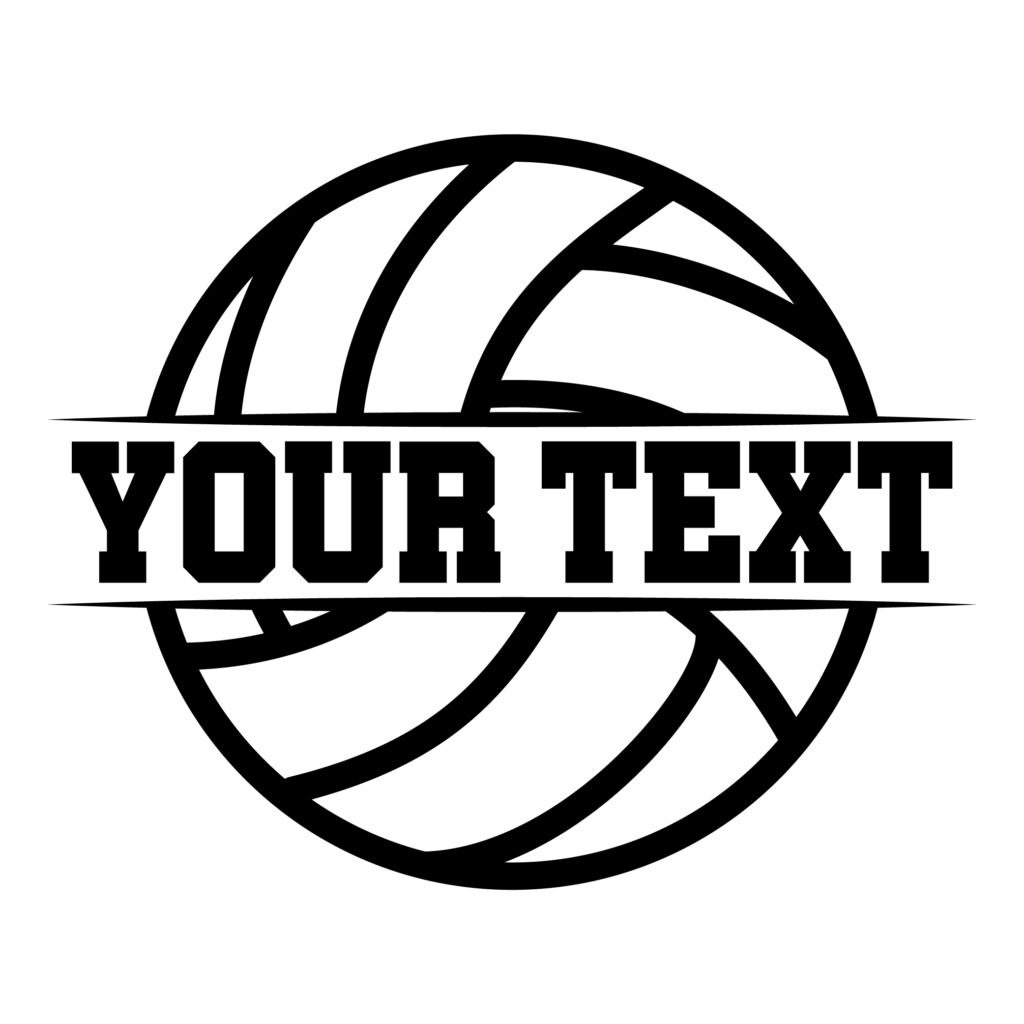 Custom Name Sports Free SVG Bundle - Baseball, Soccer, Volleyball, Basketball, American Football Sports SVG Design