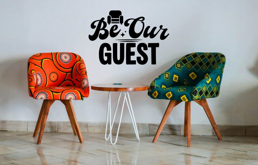 DIY Free Be Our Guest SVG design, great for vinyl decals, stencils, and cozy home decor crafts.