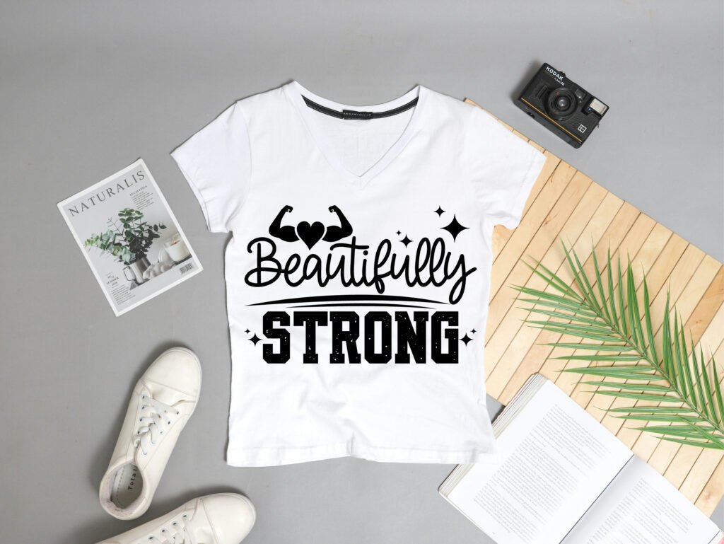 Beautifully Strong SVG Free Download Design for Cricut and Silhouette
