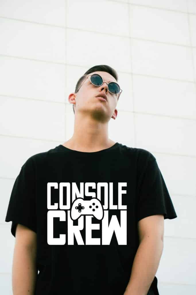 Console Crew Gaming SVG Free Download for Cricut and Silhouette Projects