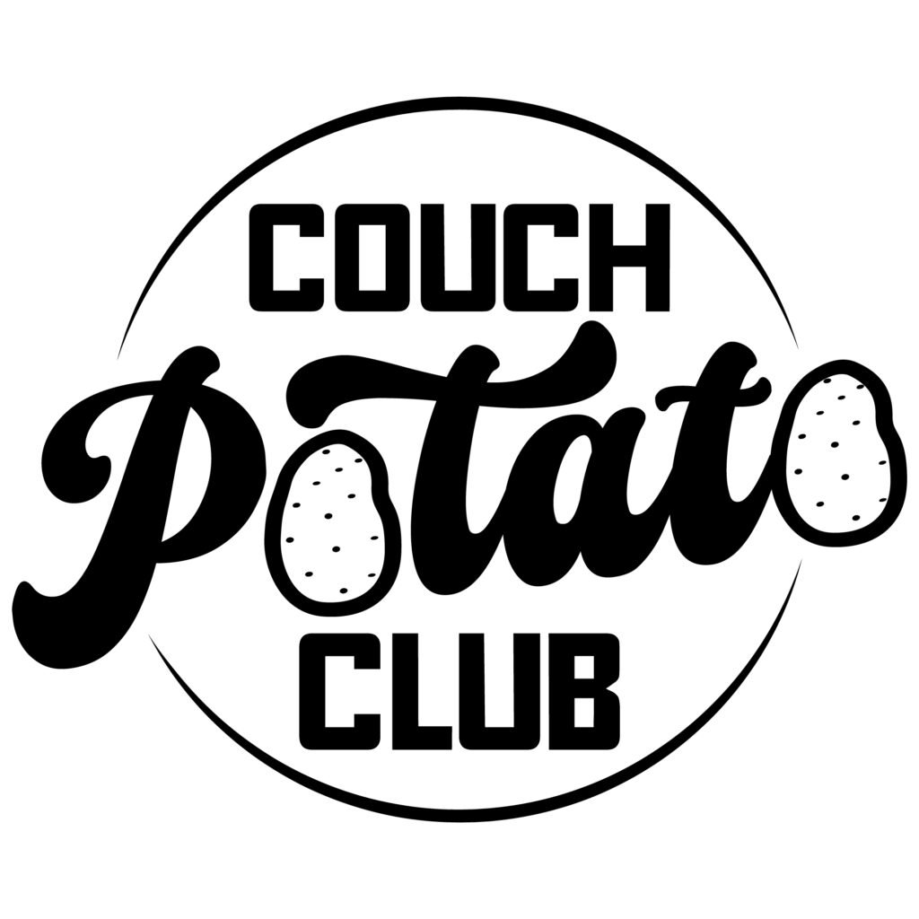 Couch Potato Club SVG free funny design for Cricut and Silhouette crafts