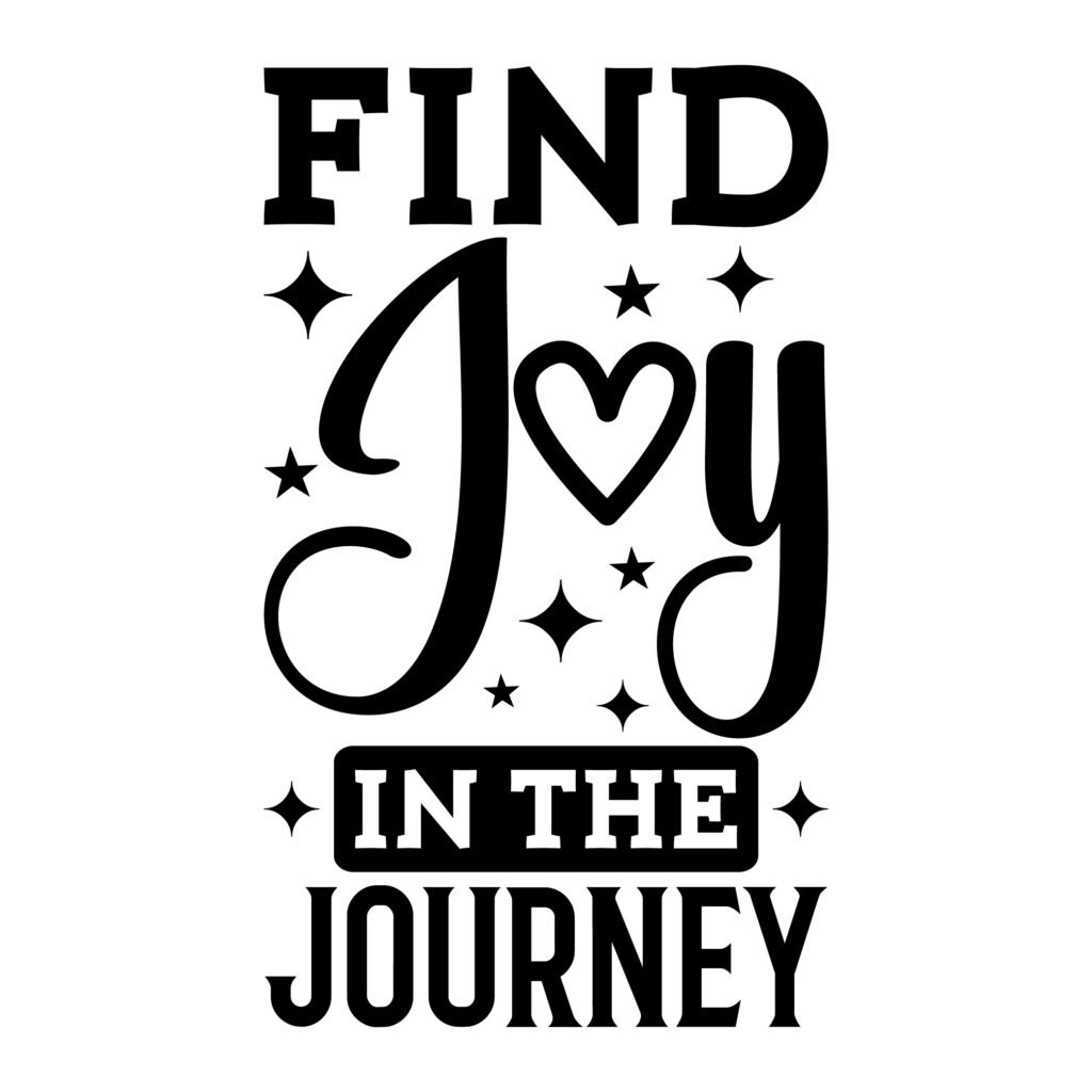 Free Find Joy in the Journey SVG File for Travel & Adventure Crafts