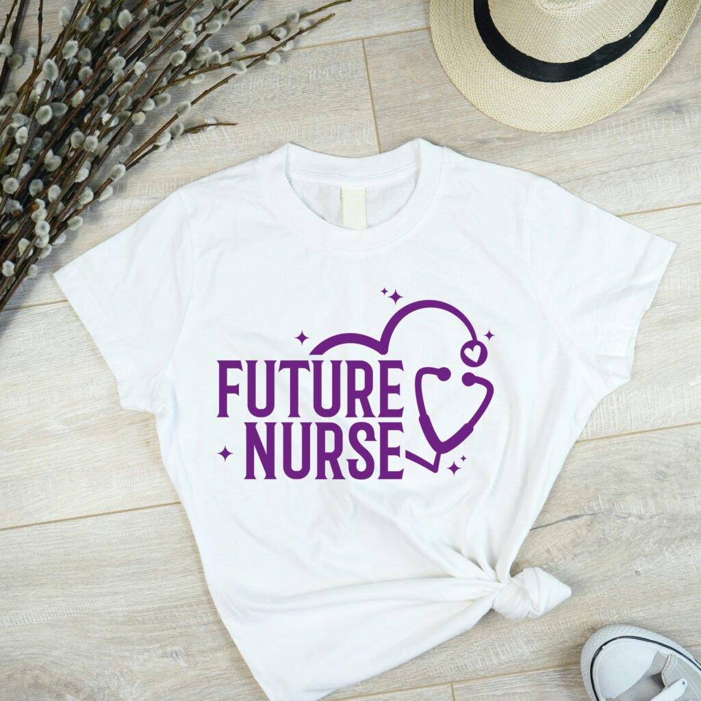 Future Nurse SVG Free Download for Cricut and Silhouette