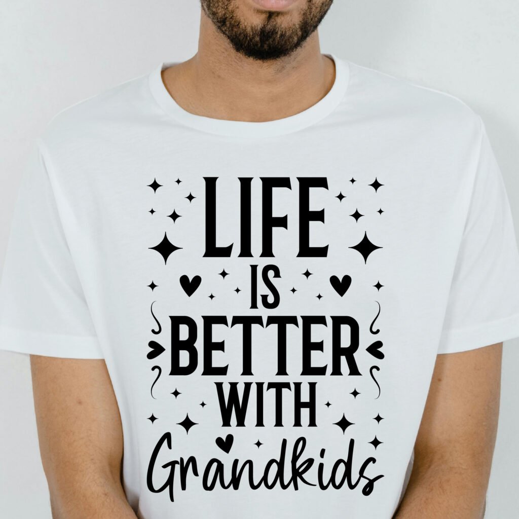 Life is Better with Grandkids SVG Free Download for Cricut and Silhouette Crafts