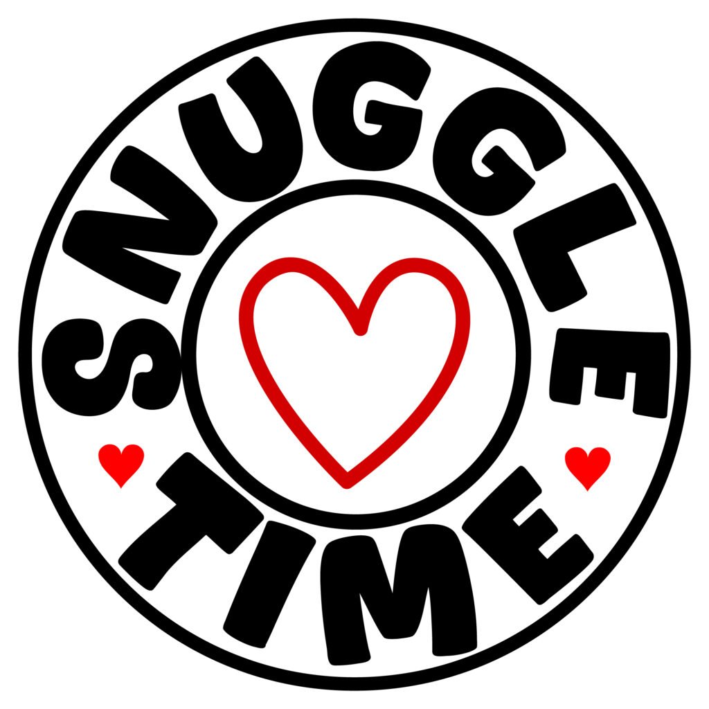 Free Snuggle Time SVG design for Cricut and Silhouette projects