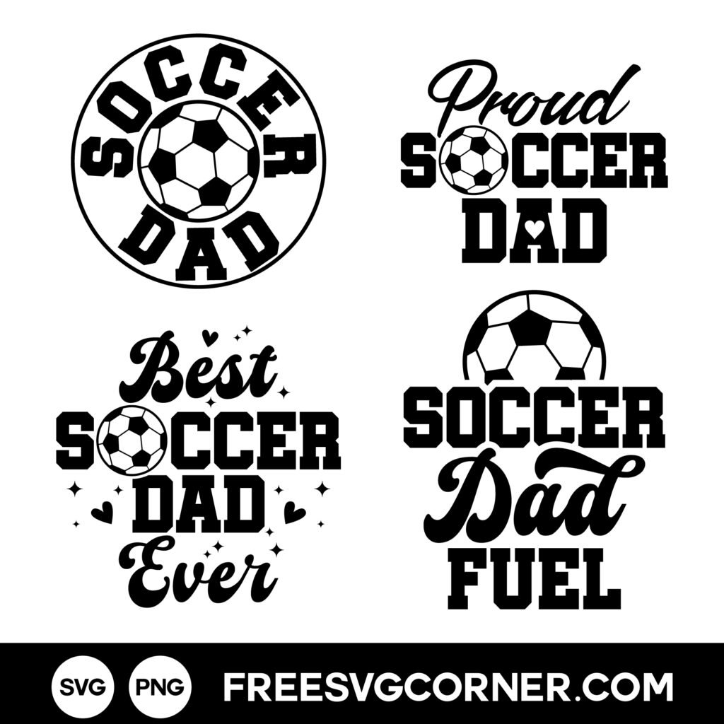 Free Soccer Dad SVG Designs for Cricut and Silhouette