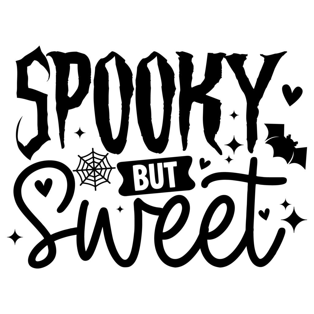 Spooky But Sweet Halloween SVG Free Design for Cricut and Silhouette