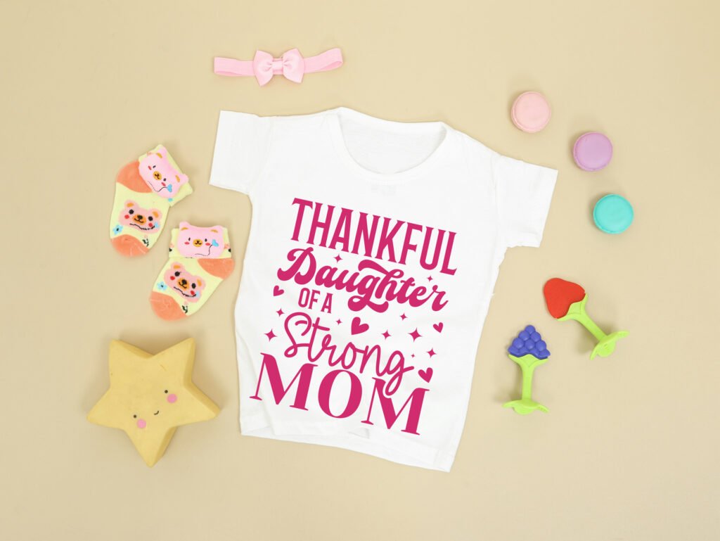 Thankful Daughter of a Strong Mom SVG Free Download for Cricut and Silhouette