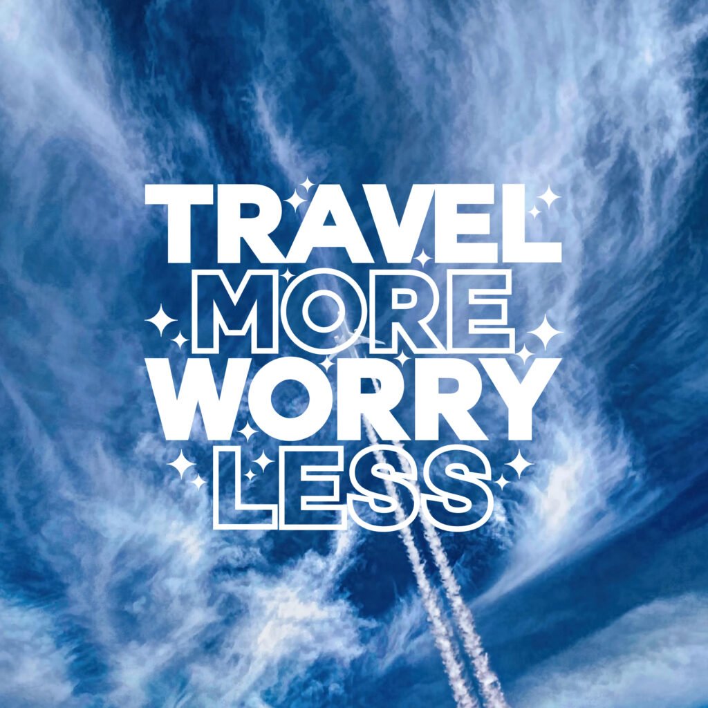 Travel More Worry Less SVG Free for Cricut and Silhouette, adventure travel quote cut file