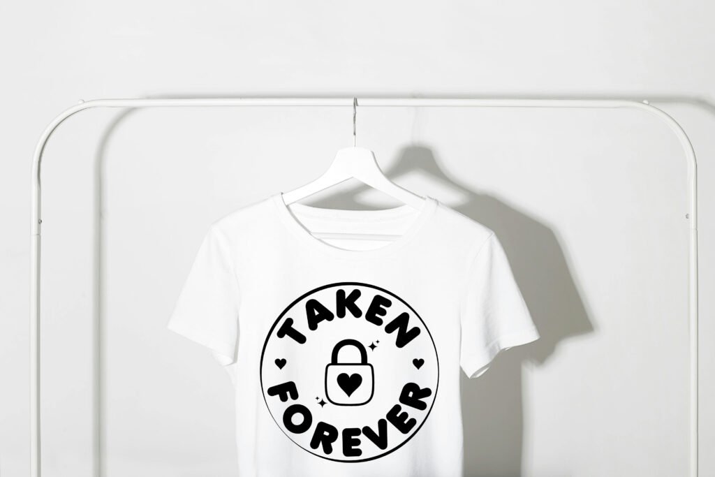 Taken Forever Wedding SVG Free Download for Silhouette and Cricut