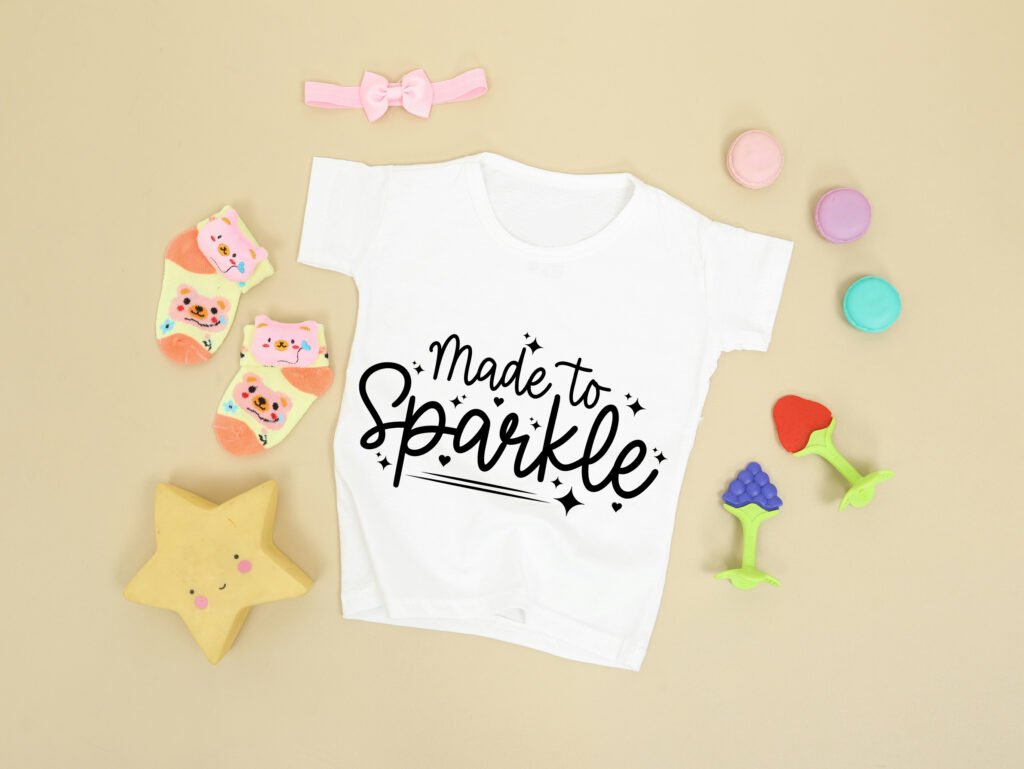 Free made to sparkle svg for kids and baby love crafts
