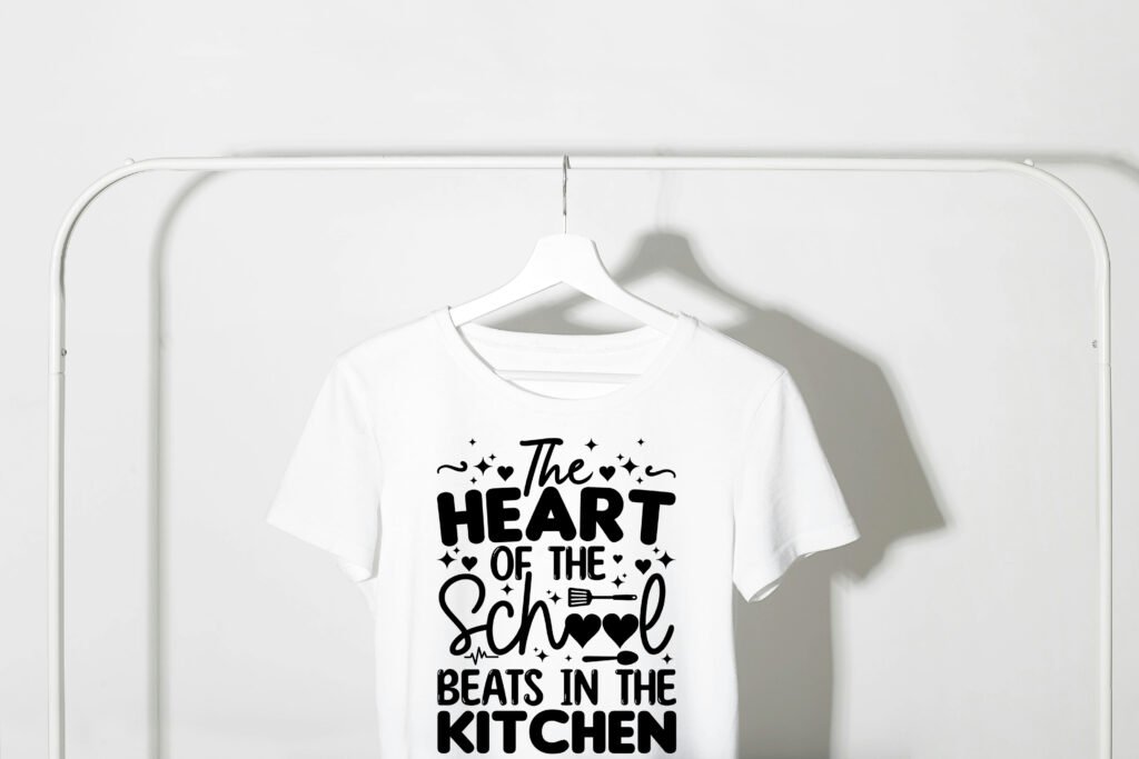 The Heart of the School Beats in the Kitchen SVG Free Download