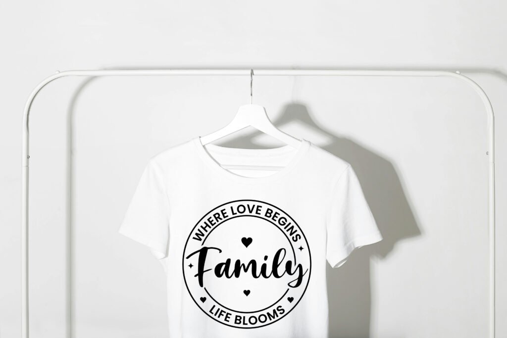 Free Family Love SVG Where Love Begins Family Life Blooms for Cricut and Silhouette crafts