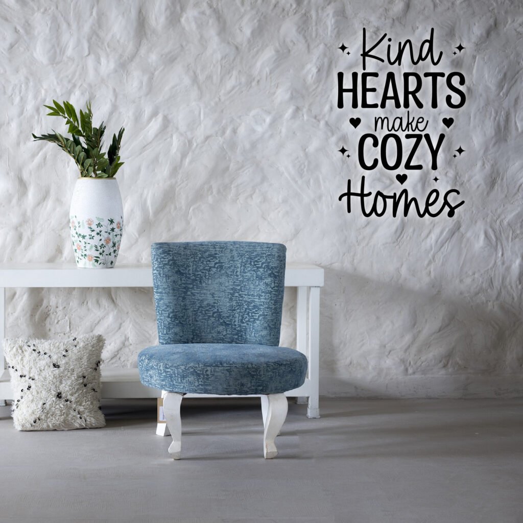 Kind Hearts Home Decor SVG design perfect for home decoration