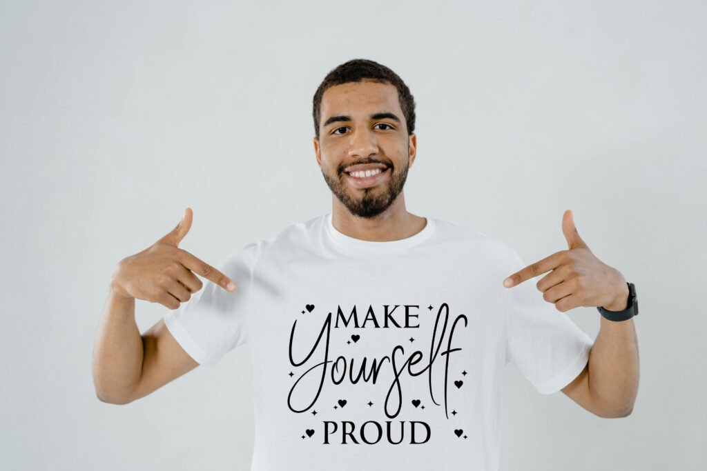 Make Yourself Proud SVG Free Download for Cricut and Silhouette motivational quote design