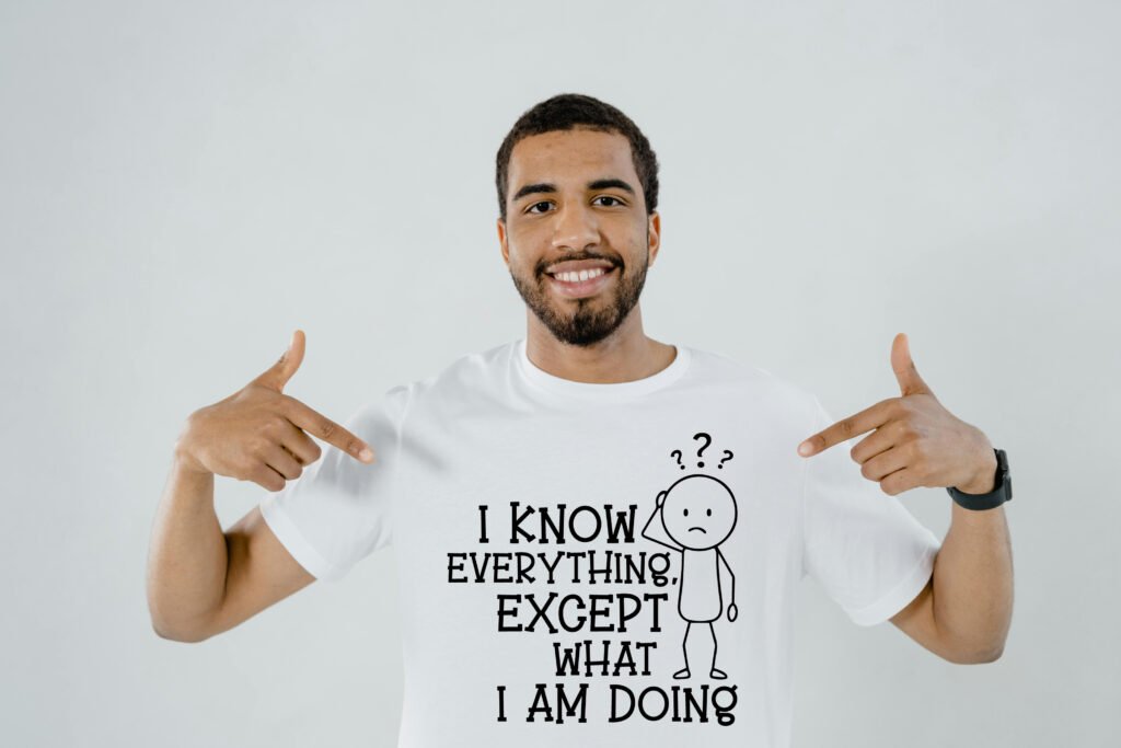 I know everything except what I am doing SVG free funny sarcastic quote